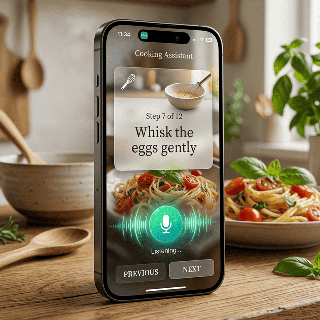 Cooking Assistant UI